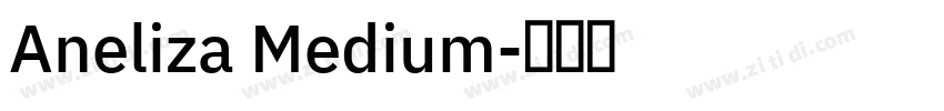 Aneliza Medium字体转换